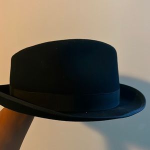 Hat black beautiful unisex